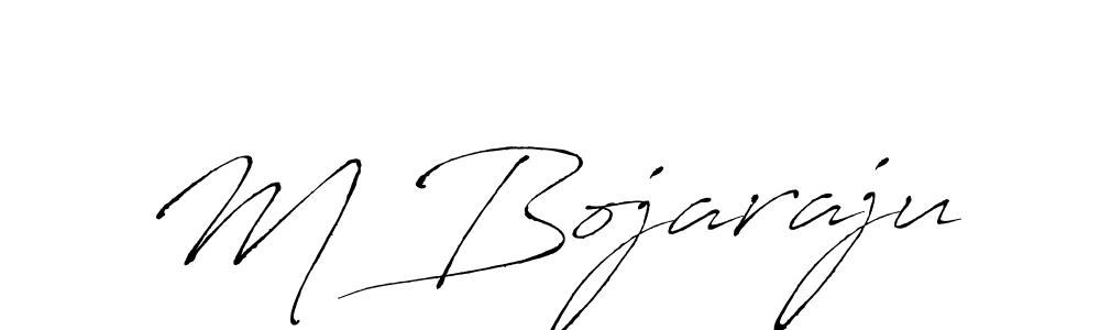 How to make M Bojaraju signature? Antro_Vectra is a professional autograph style. Create handwritten signature for M Bojaraju name. M Bojaraju signature style 6 images and pictures png