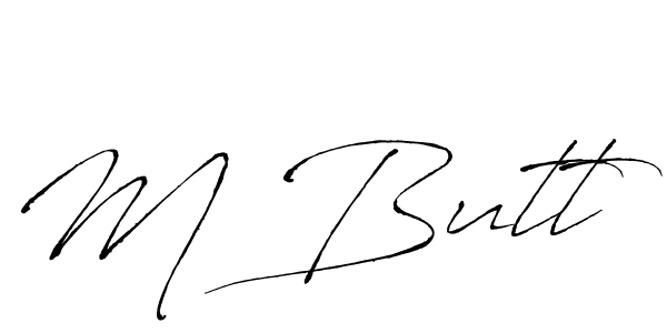 Once you've used our free online signature maker to create your best signature Antro_Vectra style, it's time to enjoy all of the benefits that M Butt name signing documents. M Butt signature style 6 images and pictures png