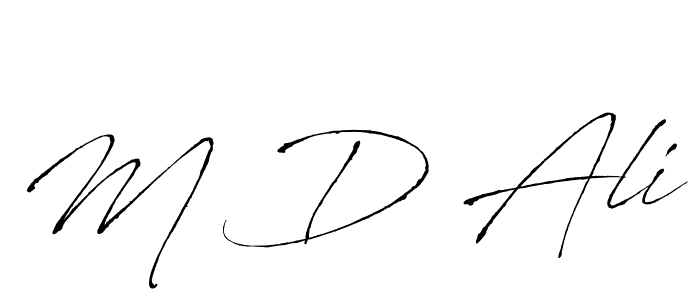 You should practise on your own different ways (Antro_Vectra) to write your name (M D Ali) in signature. don't let someone else do it for you. M D Ali signature style 6 images and pictures png