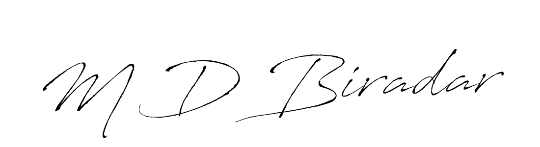 You should practise on your own different ways (Antro_Vectra) to write your name (M D Biradar) in signature. don't let someone else do it for you. M D Biradar signature style 6 images and pictures png