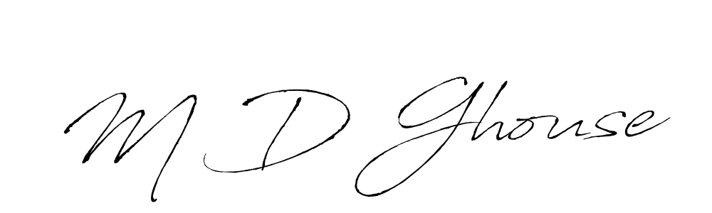 Use a signature maker to create a handwritten signature online. With this signature software, you can design (Antro_Vectra) your own signature for name M D Ghouse. M D Ghouse signature style 6 images and pictures png