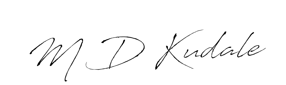 Once you've used our free online signature maker to create your best signature Antro_Vectra style, it's time to enjoy all of the benefits that M D Kudale name signing documents. M D Kudale signature style 6 images and pictures png