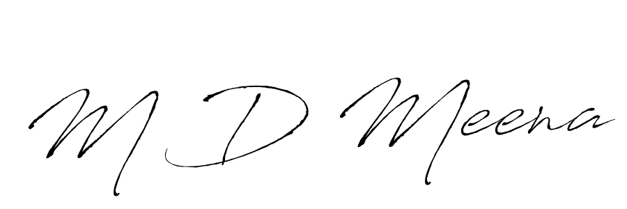 Similarly Antro_Vectra is the best handwritten signature design. Signature creator online .You can use it as an online autograph creator for name M D Meena. M D Meena signature style 6 images and pictures png