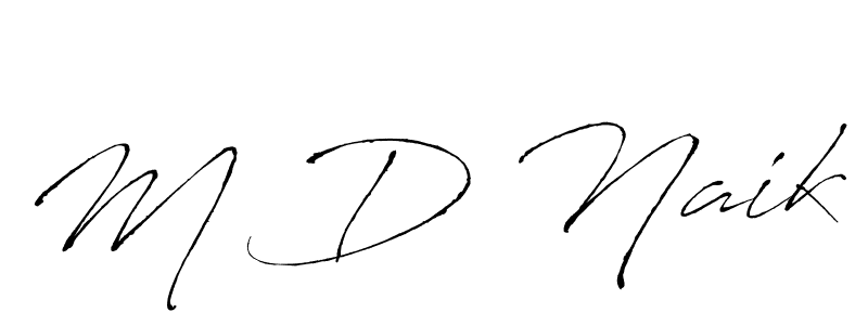 Make a beautiful signature design for name M D Naik. Use this online signature maker to create a handwritten signature for free. M D Naik signature style 6 images and pictures png