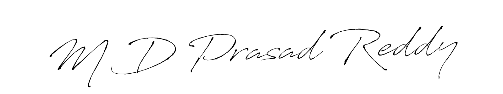 Make a beautiful signature design for name M D Prasad Reddy. Use this online signature maker to create a handwritten signature for free. M D Prasad Reddy signature style 6 images and pictures png