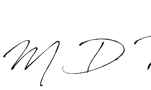 You should practise on your own different ways (Antro_Vectra) to write your name (M D R) in signature. don't let someone else do it for you. M D R signature style 6 images and pictures png