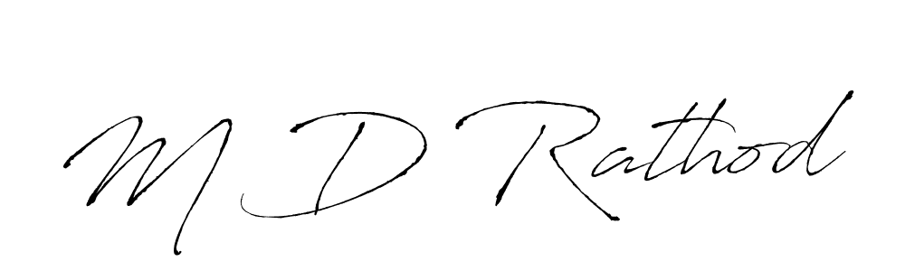 You should practise on your own different ways (Antro_Vectra) to write your name (M D Rathod) in signature. don't let someone else do it for you. M D Rathod signature style 6 images and pictures png
