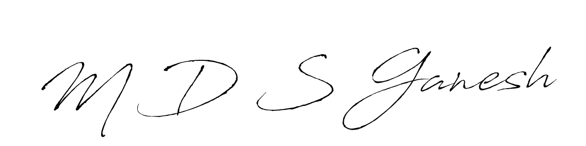 Make a short M D S Ganesh signature style. Manage your documents anywhere anytime using Antro_Vectra. Create and add eSignatures, submit forms, share and send files easily. M D S Ganesh signature style 6 images and pictures png