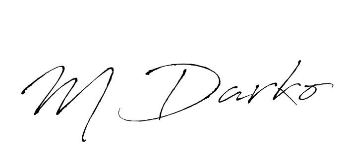 Make a short M Darko signature style. Manage your documents anywhere anytime using Antro_Vectra. Create and add eSignatures, submit forms, share and send files easily. M Darko signature style 6 images and pictures png