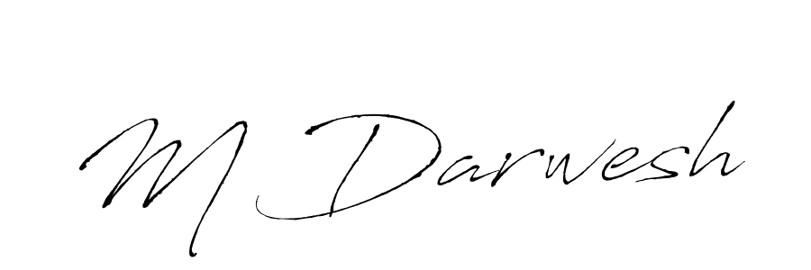 Best and Professional Signature Style for M Darwesh. Antro_Vectra Best Signature Style Collection. M Darwesh signature style 6 images and pictures png