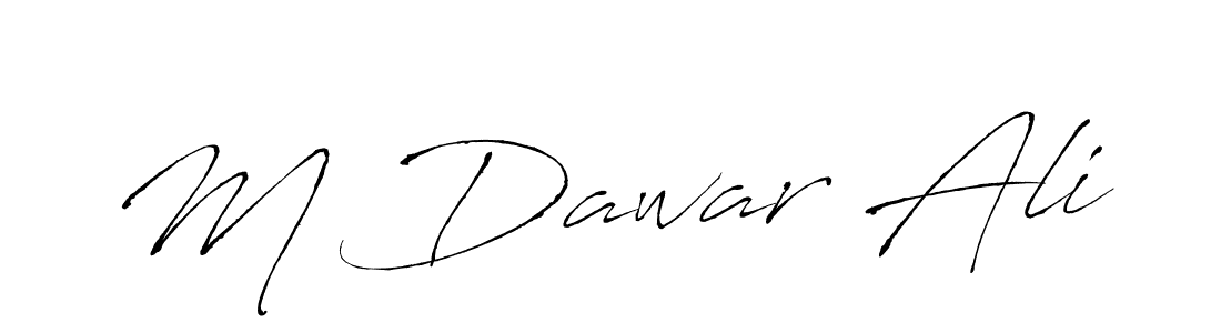 It looks lik you need a new signature style for name M Dawar Ali. Design unique handwritten (Antro_Vectra) signature with our free signature maker in just a few clicks. M Dawar Ali signature style 6 images and pictures png