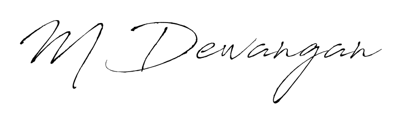 M Dewangan stylish signature style. Best Handwritten Sign (Antro_Vectra) for my name. Handwritten Signature Collection Ideas for my name M Dewangan. M Dewangan signature style 6 images and pictures png