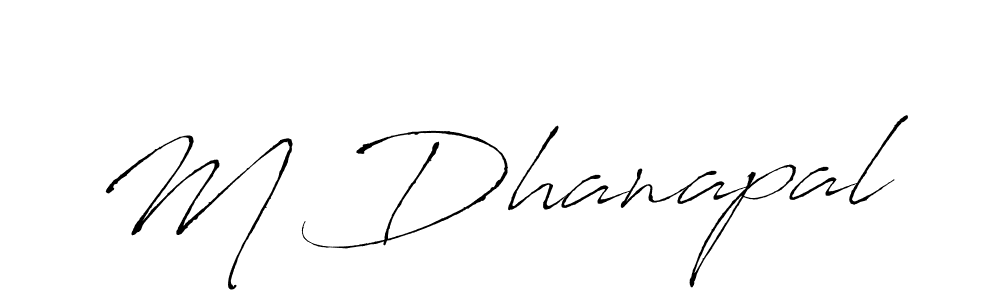 Similarly Antro_Vectra is the best handwritten signature design. Signature creator online .You can use it as an online autograph creator for name M Dhanapal. M Dhanapal signature style 6 images and pictures png