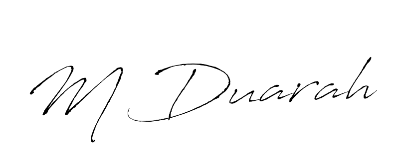 You can use this online signature creator to create a handwritten signature for the name M Duarah. This is the best online autograph maker. M Duarah signature style 6 images and pictures png