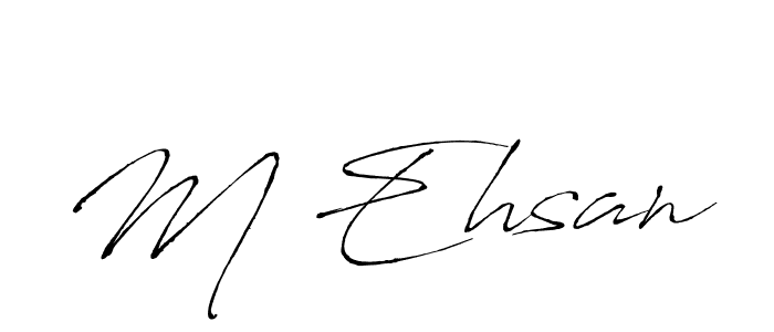 Also You can easily find your signature by using the search form. We will create M Ehsan name handwritten signature images for you free of cost using Antro_Vectra sign style. M Ehsan signature style 6 images and pictures png