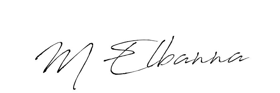 Antro_Vectra is a professional signature style that is perfect for those who want to add a touch of class to their signature. It is also a great choice for those who want to make their signature more unique. Get M Elbanna name to fancy signature for free. M Elbanna signature style 6 images and pictures png