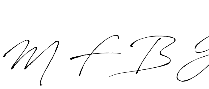 It looks lik you need a new signature style for name M F B G. Design unique handwritten (Antro_Vectra) signature with our free signature maker in just a few clicks. M F B G signature style 6 images and pictures png