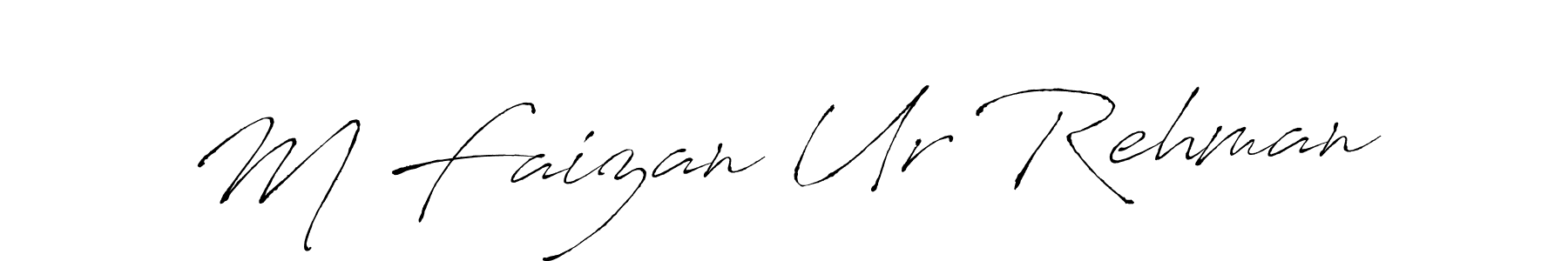 Similarly Antro_Vectra is the best handwritten signature design. Signature creator online .You can use it as an online autograph creator for name M Faizan Ur Rehman. M Faizan Ur Rehman signature style 6 images and pictures png
