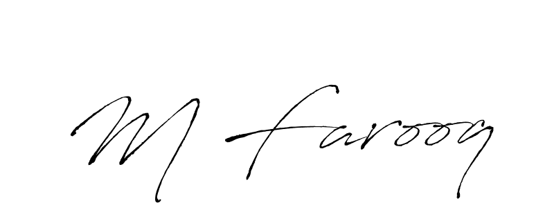 You should practise on your own different ways (Antro_Vectra) to write your name (M Farooq) in signature. don't let someone else do it for you. M Farooq signature style 6 images and pictures png