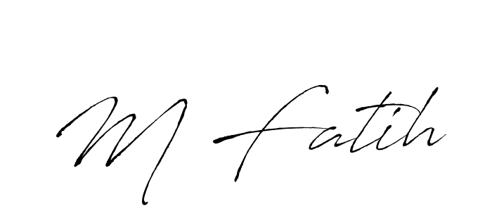 You can use this online signature creator to create a handwritten signature for the name M Fatih. This is the best online autograph maker. M Fatih signature style 6 images and pictures png