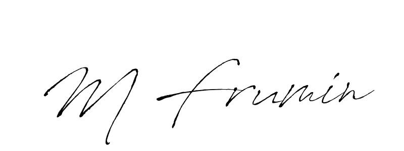 Make a short M Frumin signature style. Manage your documents anywhere anytime using Antro_Vectra. Create and add eSignatures, submit forms, share and send files easily. M Frumin signature style 6 images and pictures png