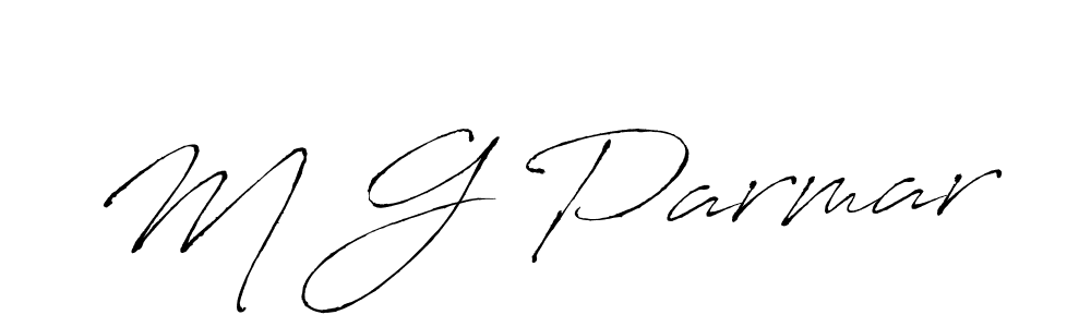 You should practise on your own different ways (Antro_Vectra) to write your name (M G Parmar) in signature. don't let someone else do it for you. M G Parmar signature style 6 images and pictures png