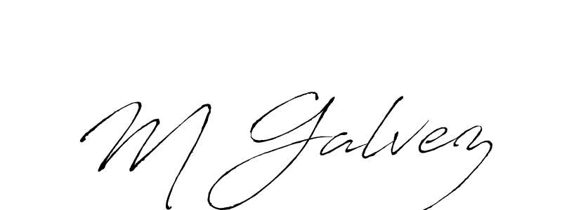 Best and Professional Signature Style for M Galvez. Antro_Vectra Best Signature Style Collection. M Galvez signature style 6 images and pictures png