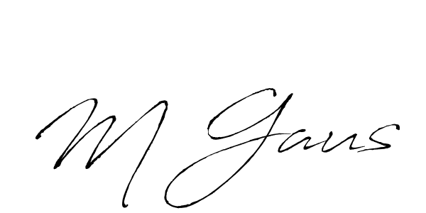 Antro_Vectra is a professional signature style that is perfect for those who want to add a touch of class to their signature. It is also a great choice for those who want to make their signature more unique. Get M Gaus name to fancy signature for free. M Gaus signature style 6 images and pictures png