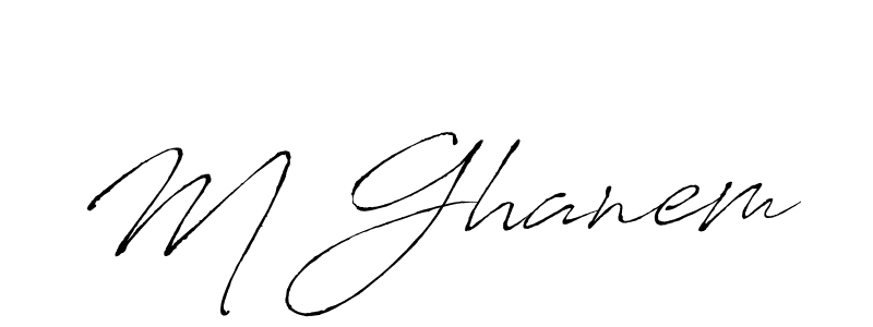 Also we have M Ghanem name is the best signature style. Create professional handwritten signature collection using Antro_Vectra autograph style. M Ghanem signature style 6 images and pictures png