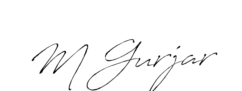 Make a beautiful signature design for name M Gurjar. Use this online signature maker to create a handwritten signature for free. M Gurjar signature style 6 images and pictures png