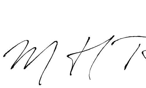 You can use this online signature creator to create a handwritten signature for the name M H R. This is the best online autograph maker. M H R signature style 6 images and pictures png