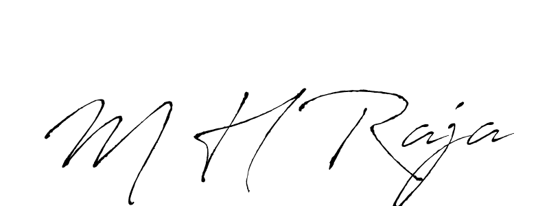 It looks lik you need a new signature style for name M H Raja. Design unique handwritten (Antro_Vectra) signature with our free signature maker in just a few clicks. M H Raja signature style 6 images and pictures png