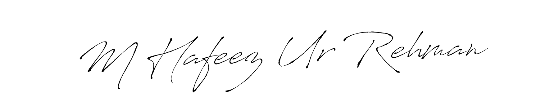 This is the best signature style for the M Hafeez Ur Rehman name. Also you like these signature font (Antro_Vectra). Mix name signature. M Hafeez Ur Rehman signature style 6 images and pictures png