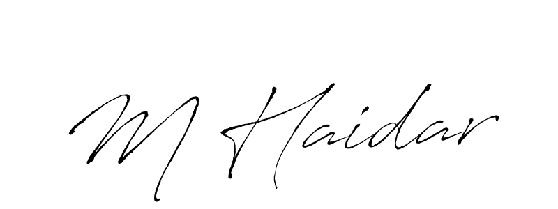 Here are the top 10 professional signature styles for the name M Haidar. These are the best autograph styles you can use for your name. M Haidar signature style 6 images and pictures png