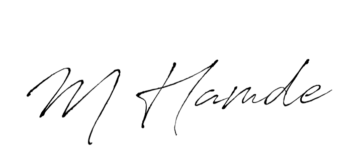 How to Draw M Hamde signature style? Antro_Vectra is a latest design signature styles for name M Hamde. M Hamde signature style 6 images and pictures png