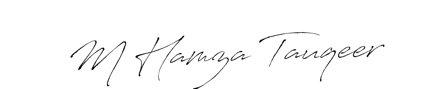 Once you've used our free online signature maker to create your best signature Antro_Vectra style, it's time to enjoy all of the benefits that M Hamza Tauqeer name signing documents. M Hamza Tauqeer signature style 6 images and pictures png