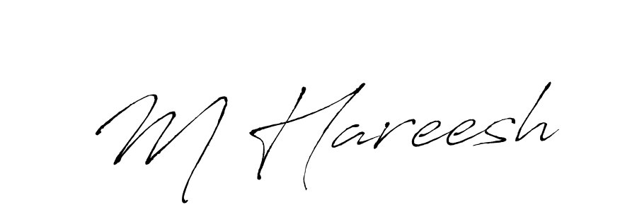 You can use this online signature creator to create a handwritten signature for the name M Hareesh. This is the best online autograph maker. M Hareesh signature style 6 images and pictures png
