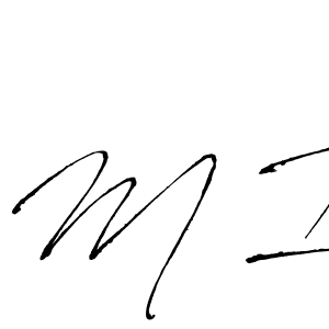 It looks lik you need a new signature style for name M I. Design unique handwritten (Antro_Vectra) signature with our free signature maker in just a few clicks. M I signature style 6 images and pictures png