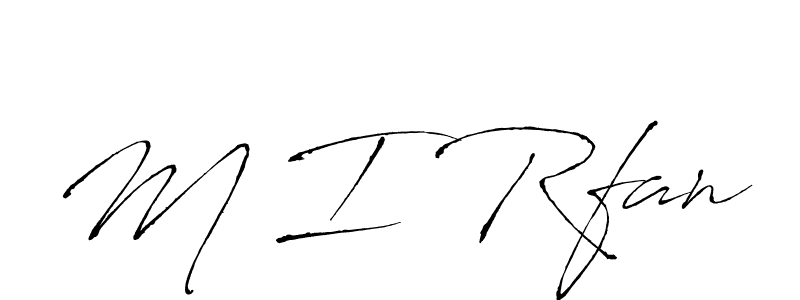 Make a beautiful signature design for name M I Rfan. Use this online signature maker to create a handwritten signature for free. M I Rfan signature style 6 images and pictures png