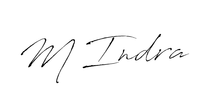You can use this online signature creator to create a handwritten signature for the name M Indra. This is the best online autograph maker. M Indra signature style 6 images and pictures png