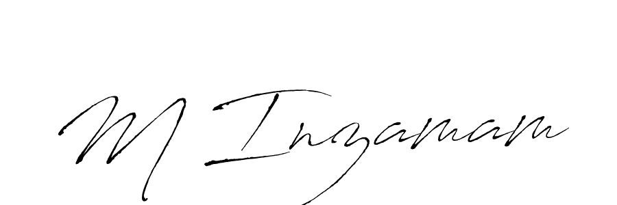 How to make M Inzamam name signature. Use Antro_Vectra style for creating short signs online. This is the latest handwritten sign. M Inzamam signature style 6 images and pictures png