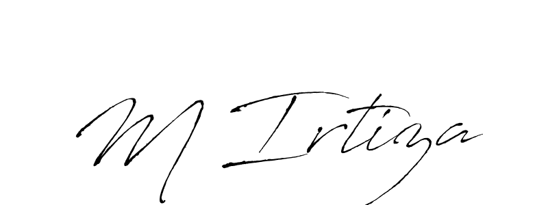 Make a beautiful signature design for name M Irtiza. Use this online signature maker to create a handwritten signature for free. M Irtiza signature style 6 images and pictures png