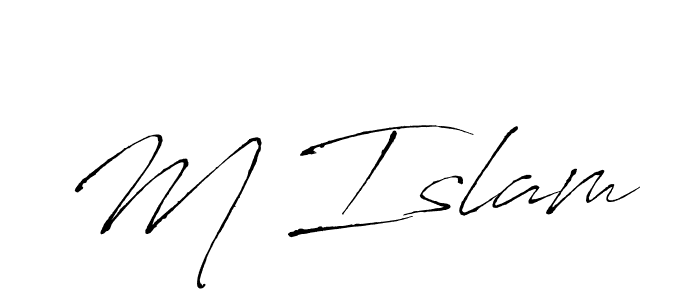 Best and Professional Signature Style for M Islam. Antro_Vectra Best Signature Style Collection. M Islam signature style 6 images and pictures png