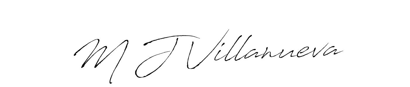 Make a beautiful signature design for name M J Villanueva. Use this online signature maker to create a handwritten signature for free. M J Villanueva signature style 6 images and pictures png