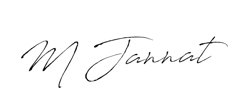 Once you've used our free online signature maker to create your best signature Antro_Vectra style, it's time to enjoy all of the benefits that M Jannat name signing documents. M Jannat signature style 6 images and pictures png