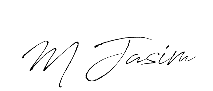 Also we have M Jasim name is the best signature style. Create professional handwritten signature collection using Antro_Vectra autograph style. M Jasim signature style 6 images and pictures png