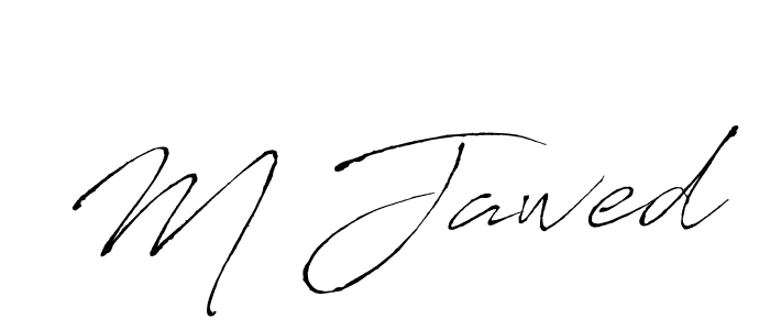 How to make M Jawed name signature. Use Antro_Vectra style for creating short signs online. This is the latest handwritten sign. M Jawed signature style 6 images and pictures png