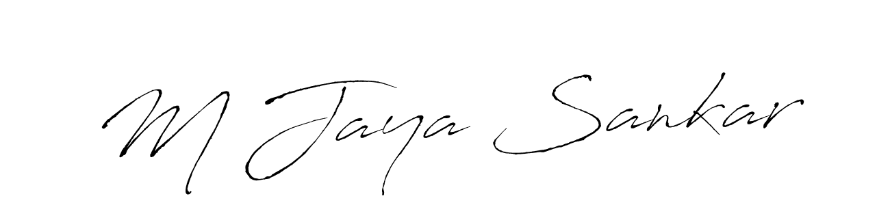 Make a beautiful signature design for name M Jaya Sankar. Use this online signature maker to create a handwritten signature for free. M Jaya Sankar signature style 6 images and pictures png
