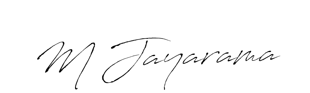 if you are searching for the best signature style for your name M Jayarama. so please give up your signature search. here we have designed multiple signature styles  using Antro_Vectra. M Jayarama signature style 6 images and pictures png