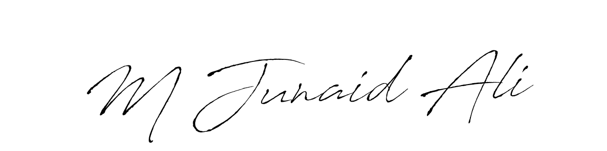 How to Draw M Junaid Ali signature style? Antro_Vectra is a latest design signature styles for name M Junaid Ali. M Junaid Ali signature style 6 images and pictures png